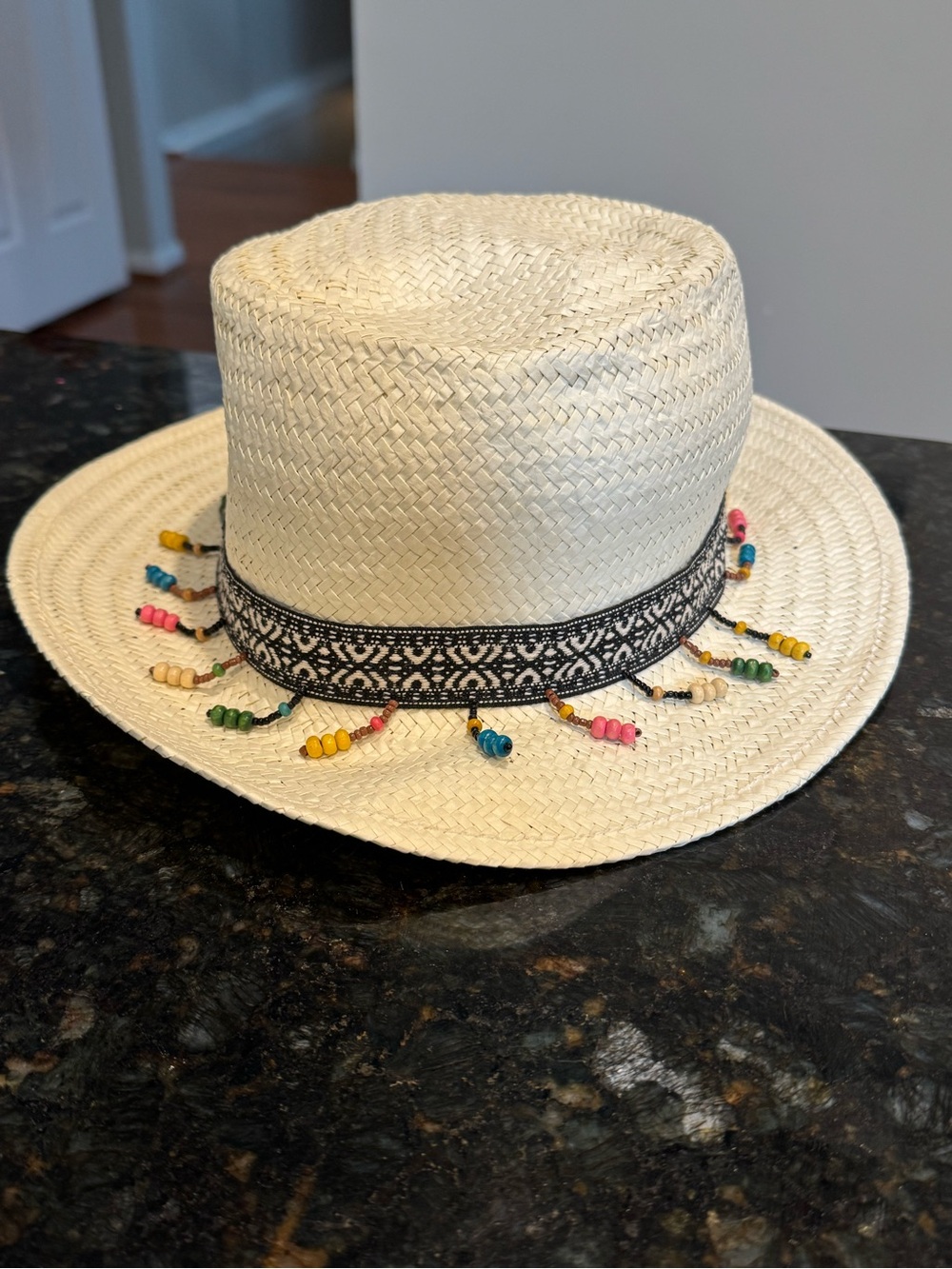 Anthropologie Shiraleah Chicago Colorful Floppy Sun Hat Packable